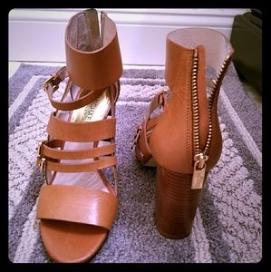 Stylish chunky heel sandals